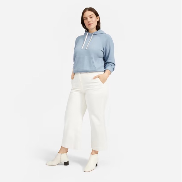Everlane Blue Hoodie Sweatshirt Cotton - Picture 1 of 2